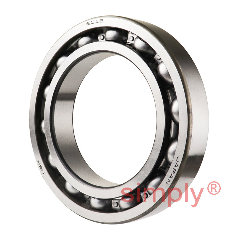 NSK 6016 Open Type Deep Groove Ball Bearing 80x125x22mm