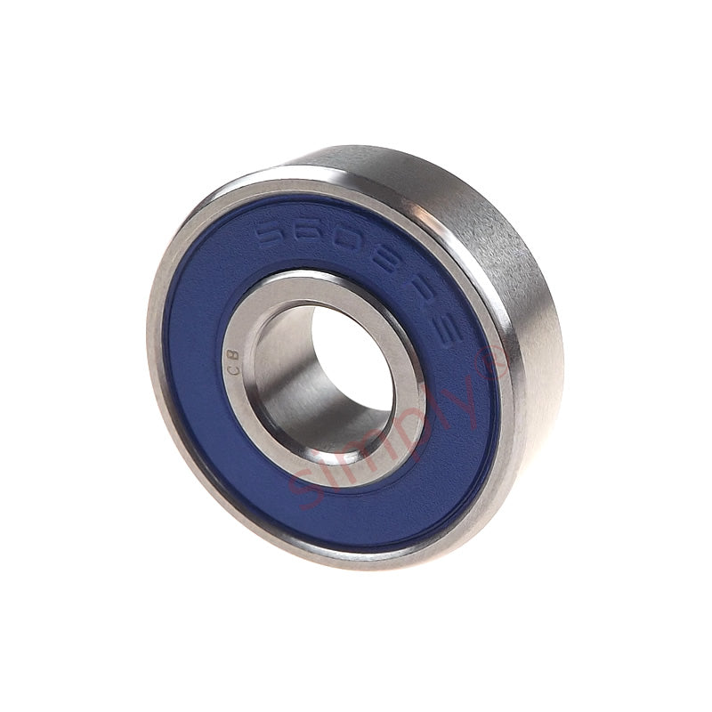 S6082RS Budget Rubber Sealed Hybrid Deep Groove Ball Bearing 8x22x7mm