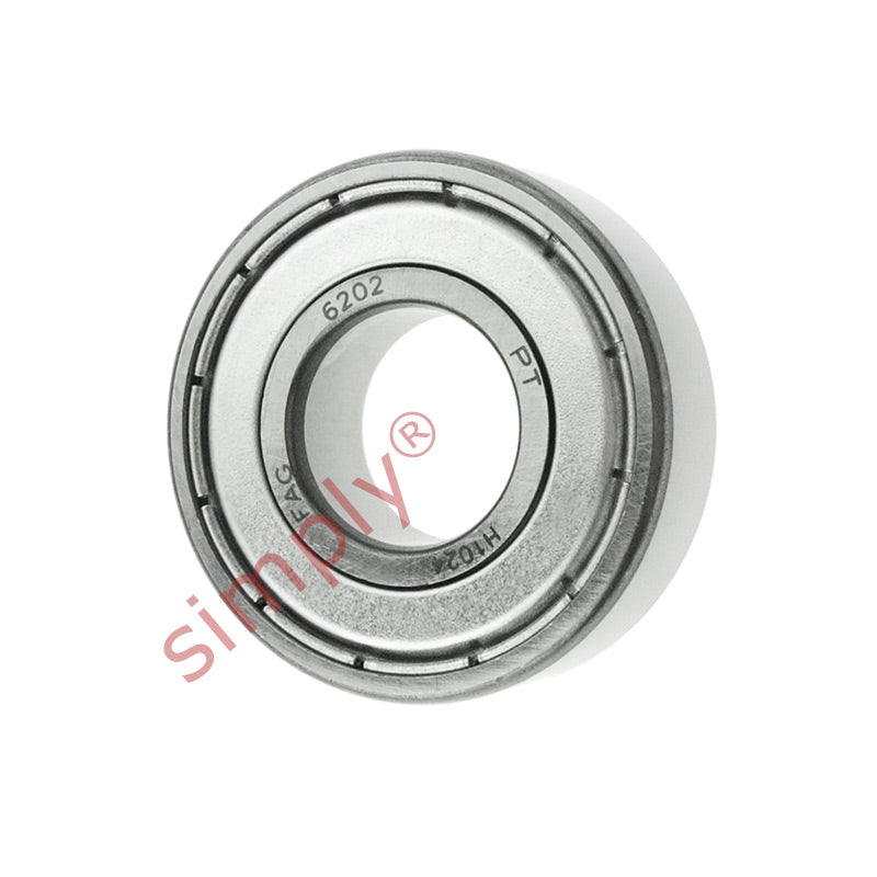 FAG 62022Z Metal Shielded Deep Groove Ball Bearing 15x35x11mm