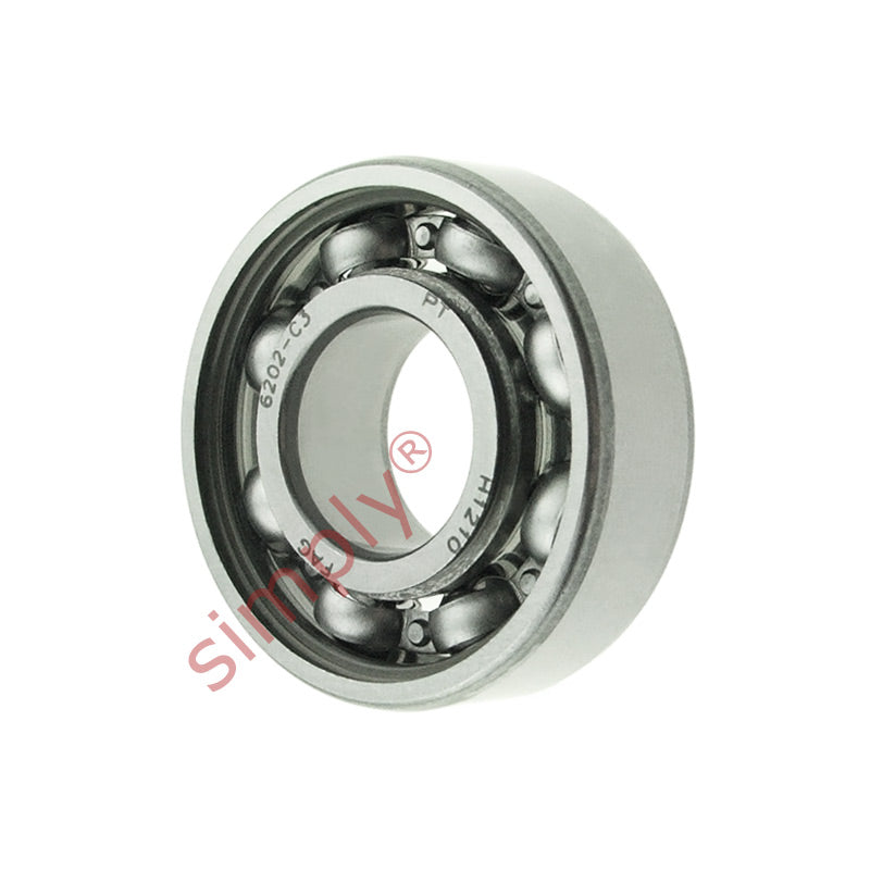 FAG 6202C3 Open Deep Groove Ball Bearing 15x35x11mm