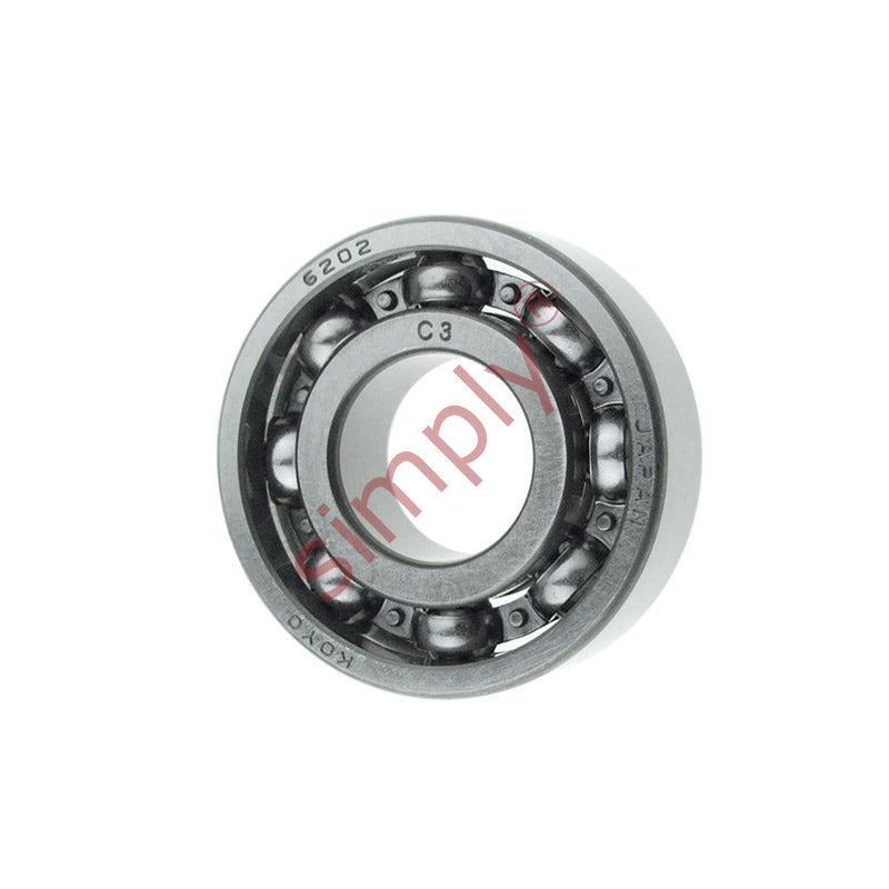 KOYO 6202C3 Open Deep Groove Ball Bearing 15x35x11mm