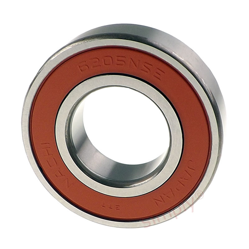 NACHI 62052NSE Contact Rubber Sealed Deep Groove Ball Bearing 25x52x15mm