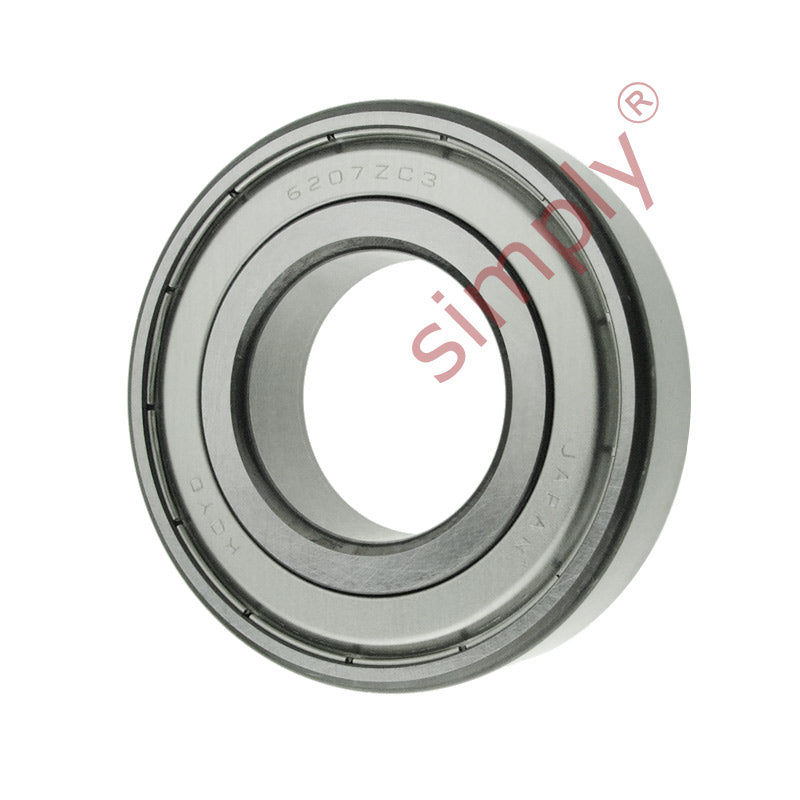 KOYO 62072ZC3 Metal Shielded Deep Groove Ball Bearing 35x72x17mm