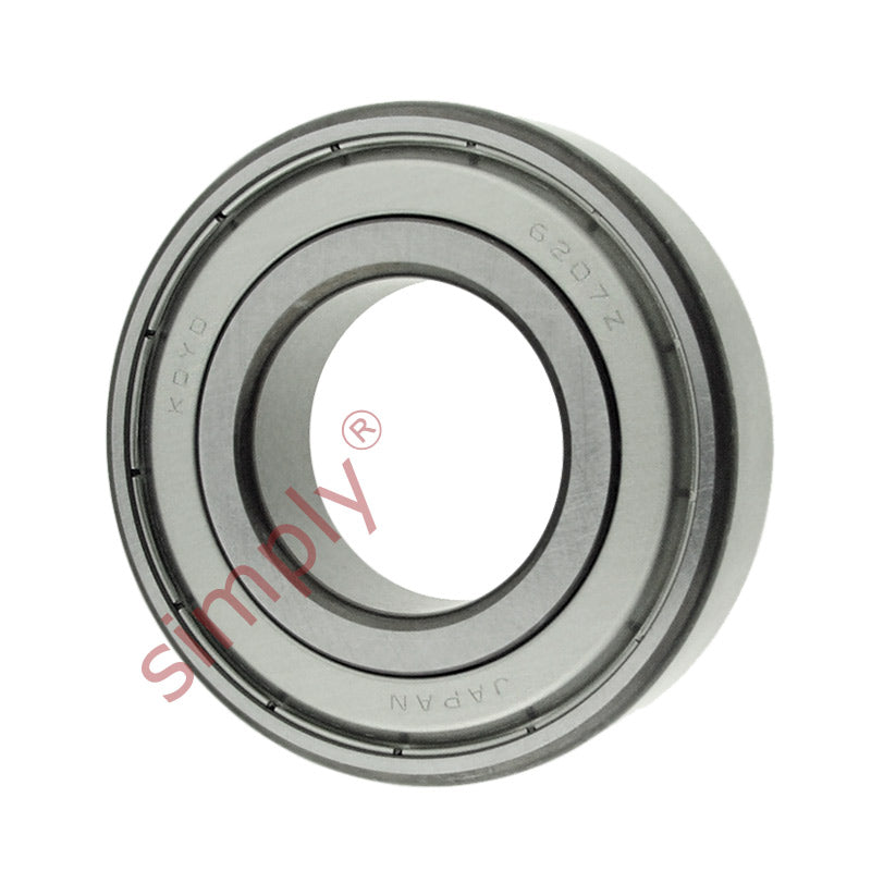 KOYO 62072Z Metal Shielded Deep Groove Ball Bearing 35x72x17mm