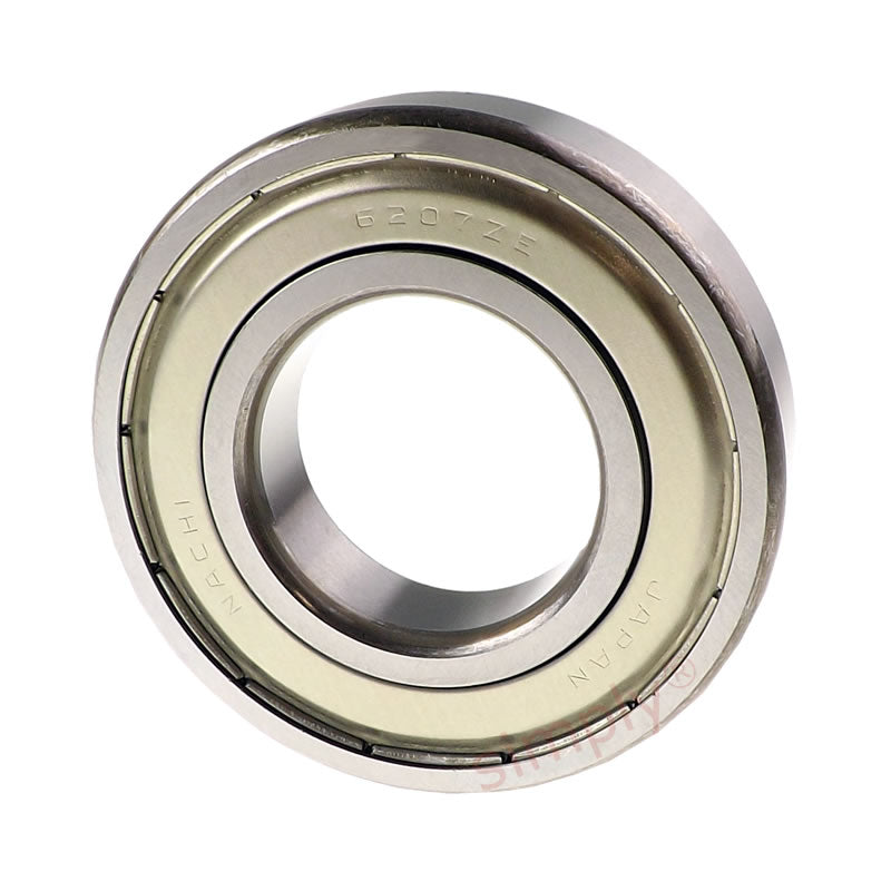 NACHI 6207ZZE Metal Shielded Deep Groove Ball Bearing 35x72x17mm