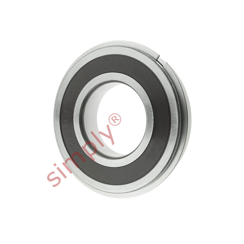 Major Brand 62082RS1NR Rubber Sealed Snap Ring Deep Groove Ball Bearing 40x80x18mm 