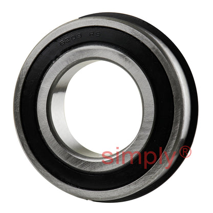 62092RSNR Budget Rubber Sealed Deep Groove Ball Bearing with Snap Ring 45x85x19mm 