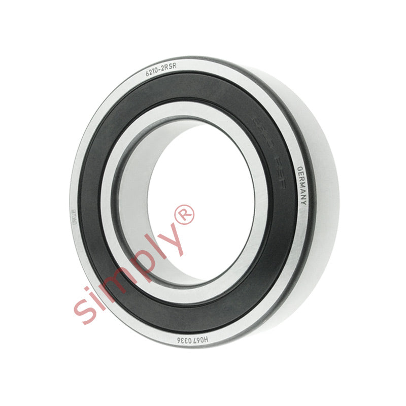FAG 62102RSR Rubber Sealed Deep Groove Ball Bearing 50x90x20mm