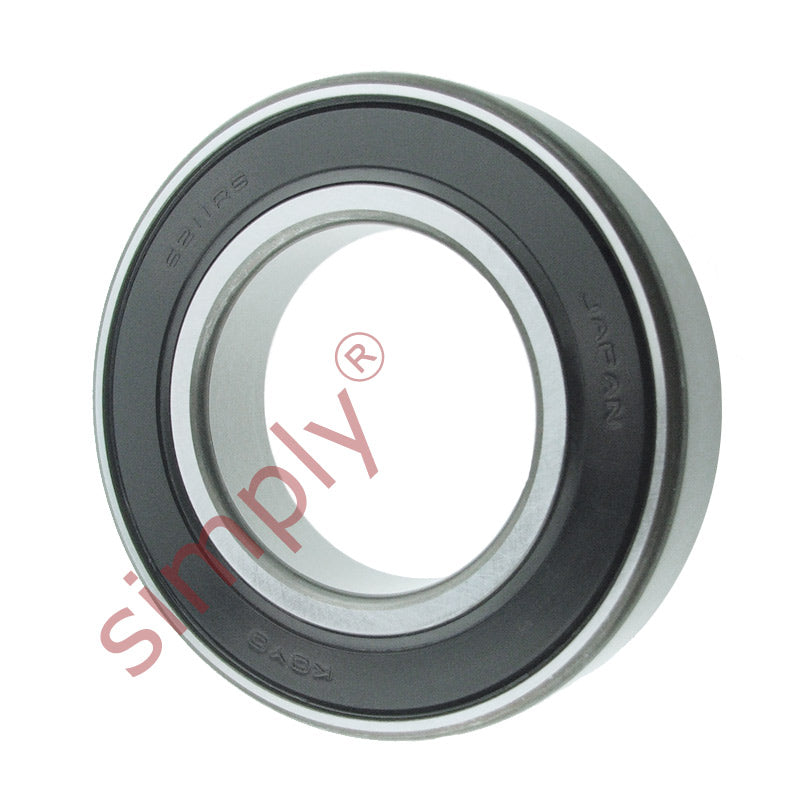 KOYO 62112RS Rubber Sealed Deep Groove Ball Bearing 55x100x21mm