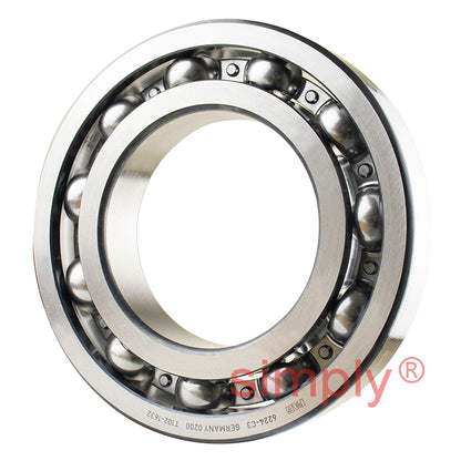 Major Brand 6224C3 Open Deep Groove Ball Bearing 120x215x40mm