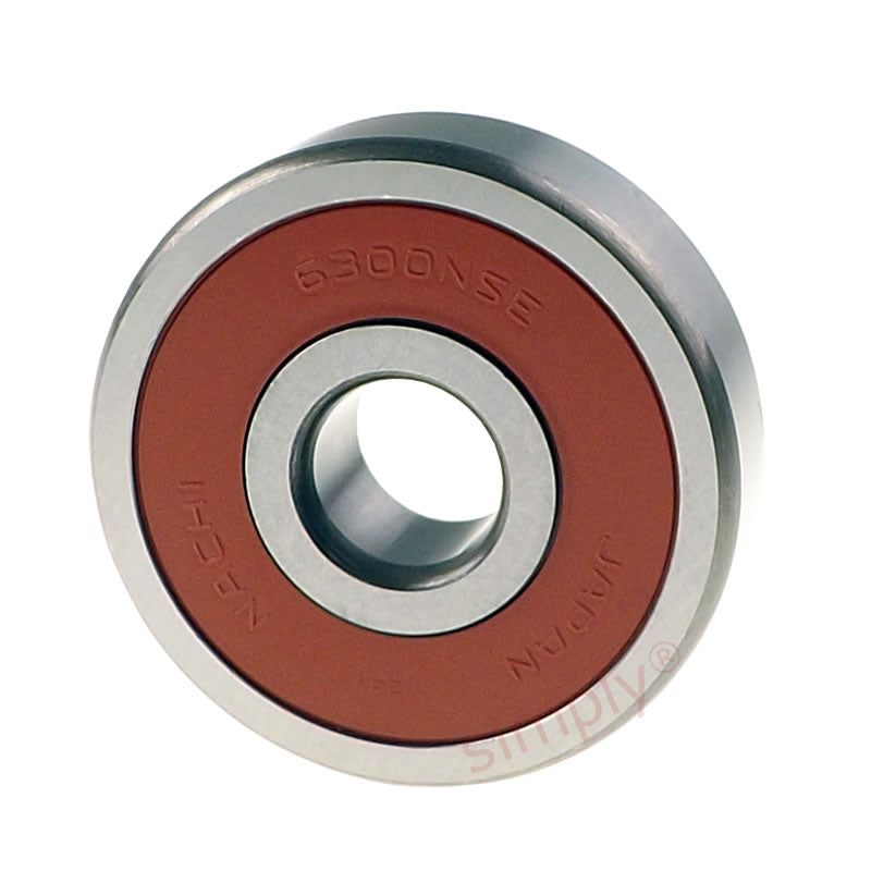 NACHI 63002NSE Contact Rubber Sealed Deep Groove Ball Bearing 10x35x11mm
