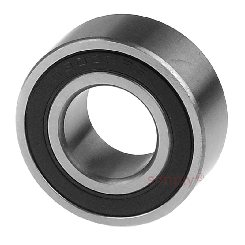 W630032RS Budget Stainless Steel Rubber Sealed Deep Groove Ball Bearing 17x35x14mm
