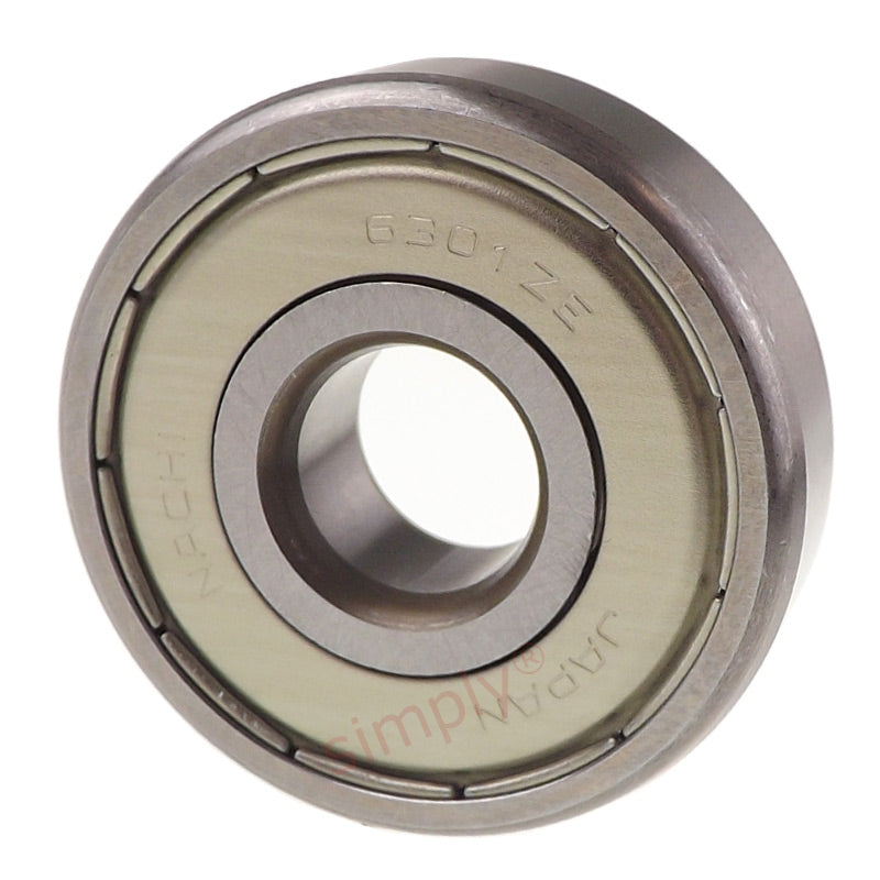 NACHI 6301ZZE Metal Shielded Deep Groove Ball Bearing 12x37x12mm
