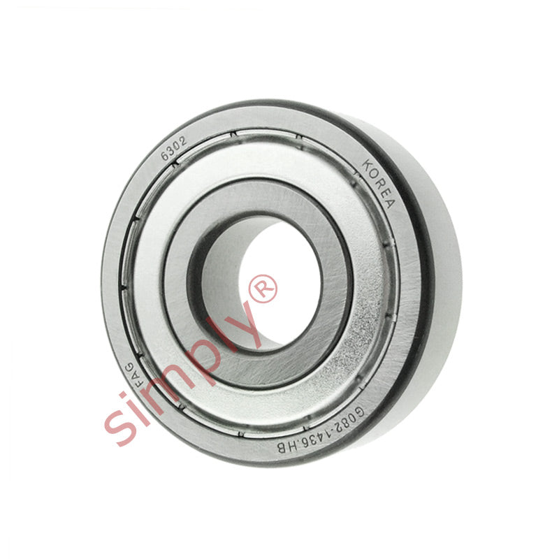 FAG 63022Z Metal Shielded Deep Groove Ball Bearing 15x42x13mm