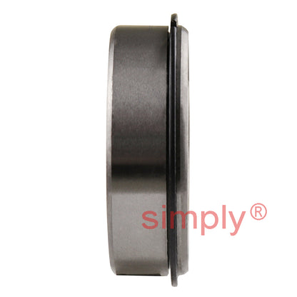6302RSNR Budget Rubber Sealed Deep Groove Ball Bearing with Snap Ring 15x42x13mm