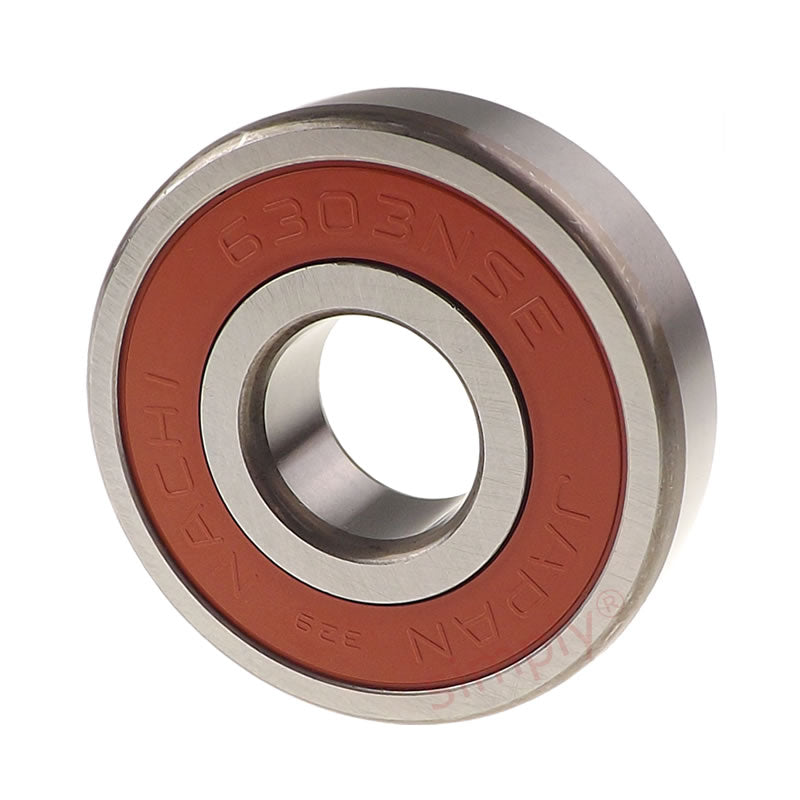 NACHI 63032NSE Contact Rubber Sealed Deep Groove Ball Bearing 17x47x14mm