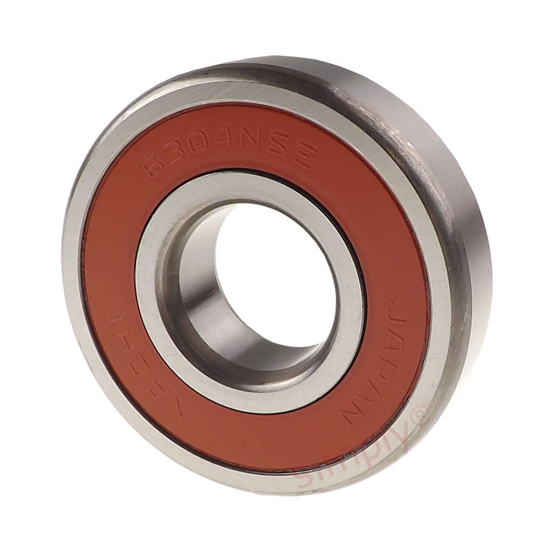 NACHI 63042NSE Contact Rubber Sealed Deep Groove Ball Bearing 20x52x15mm