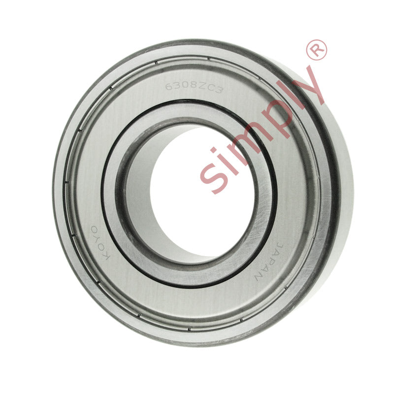 KOYO 63082ZC3 Metal Shielded Deep Groove Ball Bearing 40x90x23mm