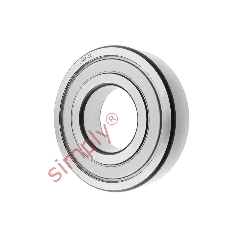 6309ZZC3 Budget Metal Shielded Deep Groove Ball Bearing 45x100x25mm