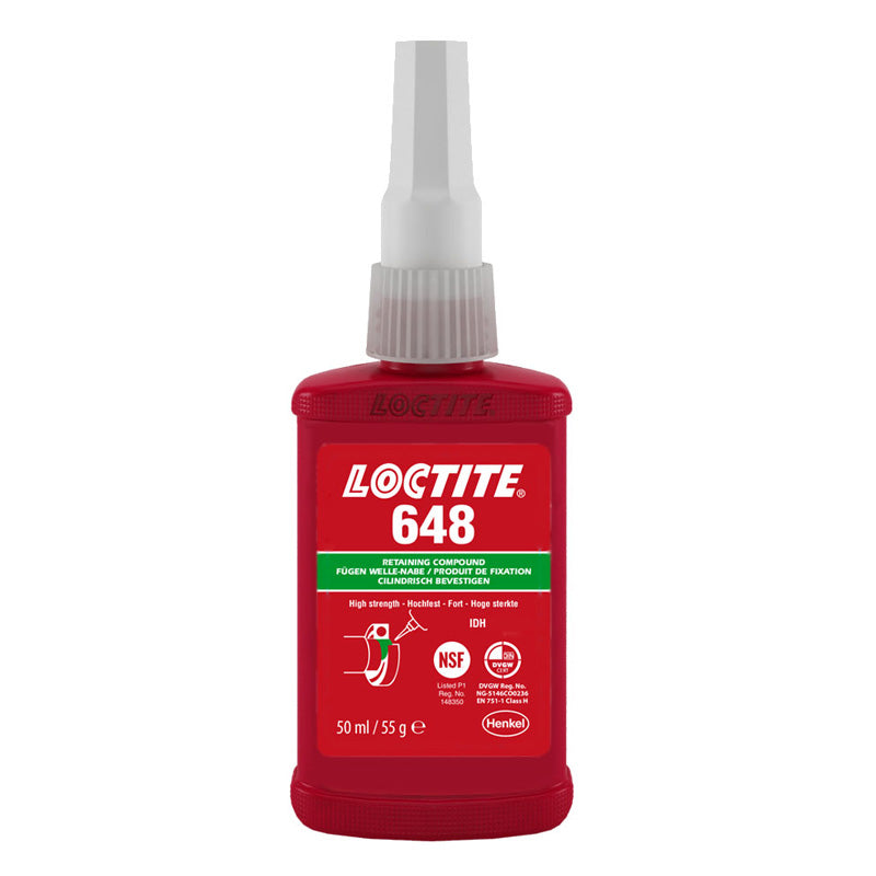 Loctite 648 High Strength Retaining Compound 50ml