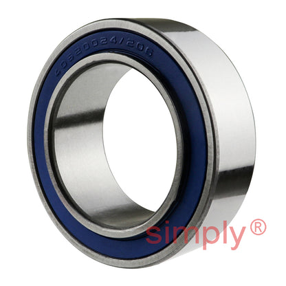 Major Brand 6559469 Rubber Sealed Air Conditioner Double Row Deep Groove Ball Bearing 40x62x20.625mm