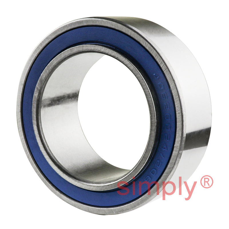 NSK 6559469 Rubber Sealed Air Conditioner Double Row Deep Groove Ball Bearing 40x62x20.625mm