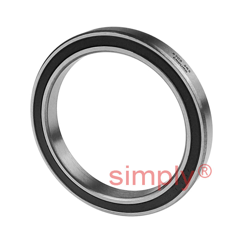 ENDURO 67052RS Rubber Sealed Deep Groove Ball Bearing 25x32x4mm