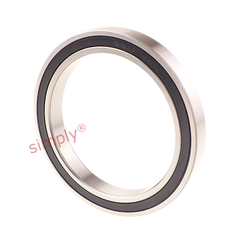 ENDURO 68112RS Rubber Sealed Deep Groove Ball Bearing 55x72x9mm