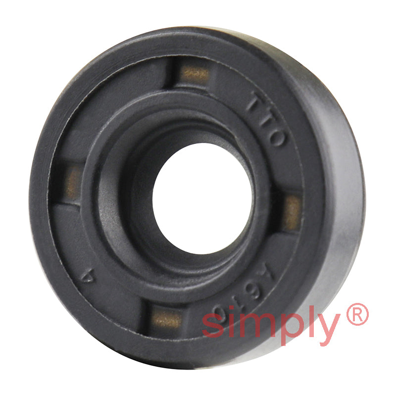 6x16x5mm Nitrile Rubber Single Lip Rotary Shaft Oil Seal R21 / SC Style