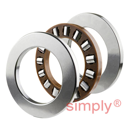 Major Brand 81209TN Cylindrical Roller Thrust Bearing with Nylon Cage 45x73x20mm