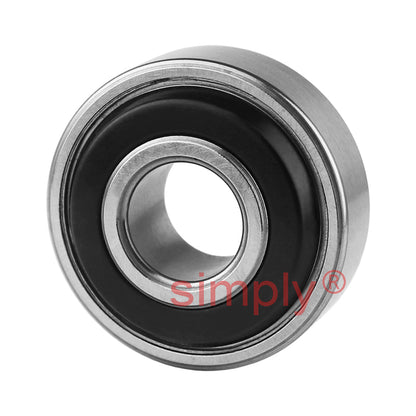 KSM 87016 Special Shielded Metric Ball Bearing with Extended Inner 16x35x12.2x11mm