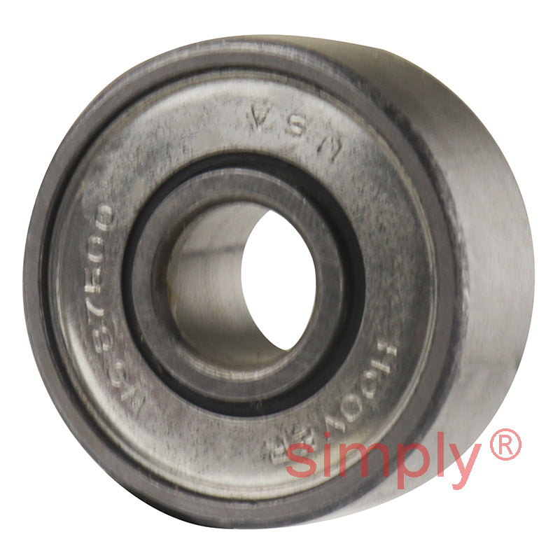 87500X Deep Groove Ball Bearing with Flush Inner Ring Felt Front Seal and Steel Back Seal 10x30x12.7mm