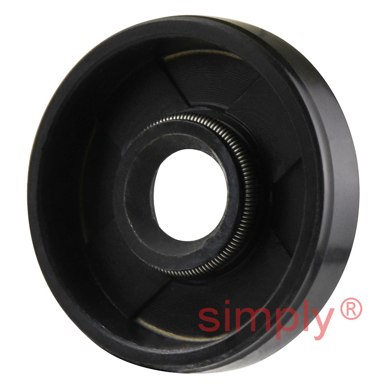 8x26x6mm Nitrile Rubber Single Lip Rotary Shaft Oil Seal with Garter Spring SC / R21