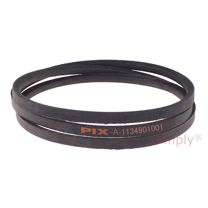 A-1134901001 Lawn and Garden Machinery V-Belt Fits Stiga