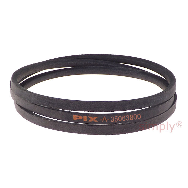 A-35063800 Lawn and Garden Machinery V-Belt Fits Castel Garden