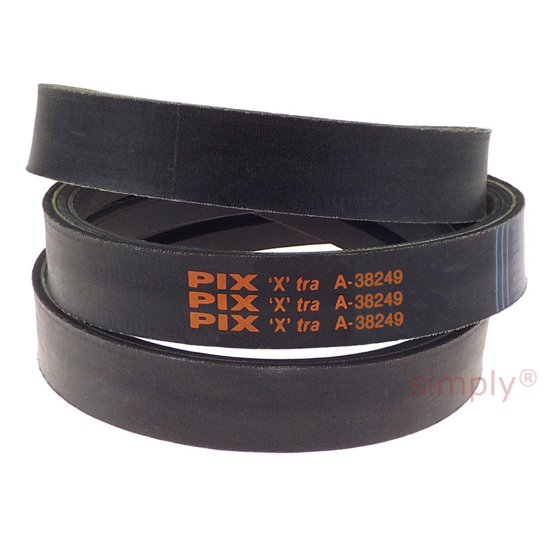 A-38249 Lawn and Garden Machinery 2 Ribbed Belt Fits Bobcat