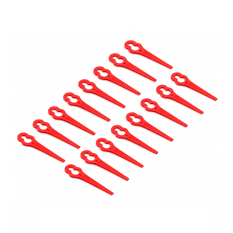 BQ026 Lawn Mower Plastic Blades Pack of 20 By ALM