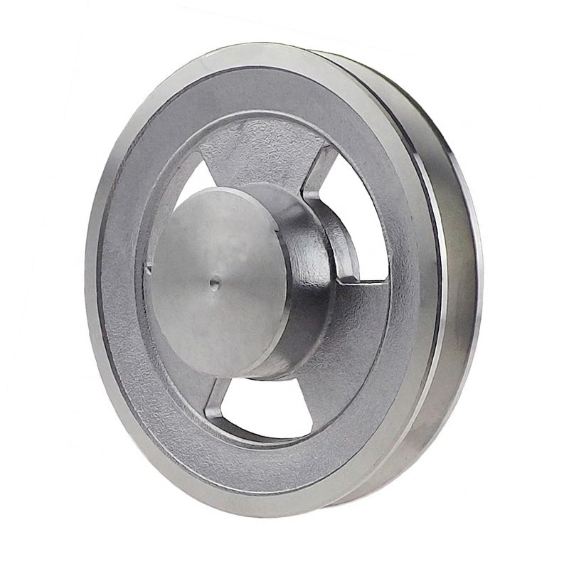 SPA Section Un-Bored Aluminium Pulley with 1 Groove 90mm Pitch Diameter