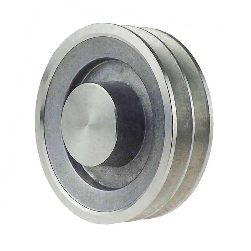 SPA Section Un-Bored Aluminium Pulley with 2 Grooves 60mm Pitch Diameter