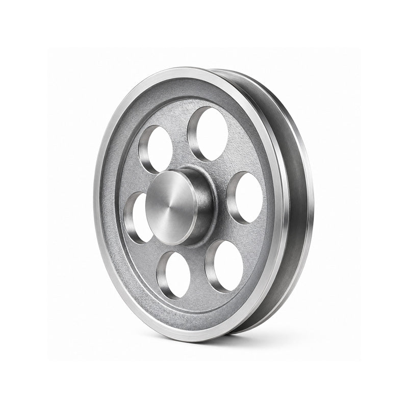 SPZ Section Un-Bored Aluminium Pulley with 1 Groove 140mm Pitch Diameter