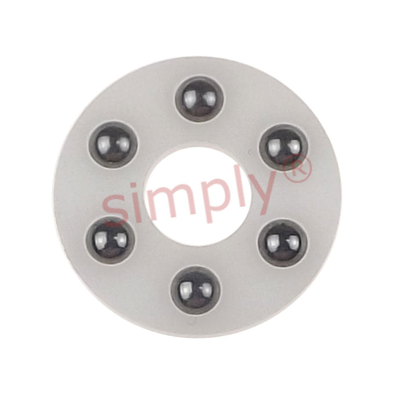 xiros xirodur BB6000TWB180ES Thrust Race with Stainless Steel Balls 10.2x25.8x4.76mm