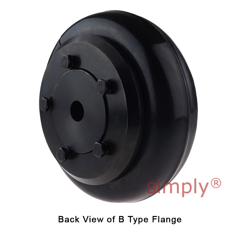Major Brand F60B/F60B Pilot Bored Tyre Drive Coupling Assembly with Fire Resistant Antistatic (F.R.A.S) Tyre