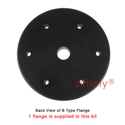 Major Brand F110H/F110B Outer Facing Taper Bore/Pilot Bored Tyre Drive Coupling Assembly with Natural Rubber Tyre