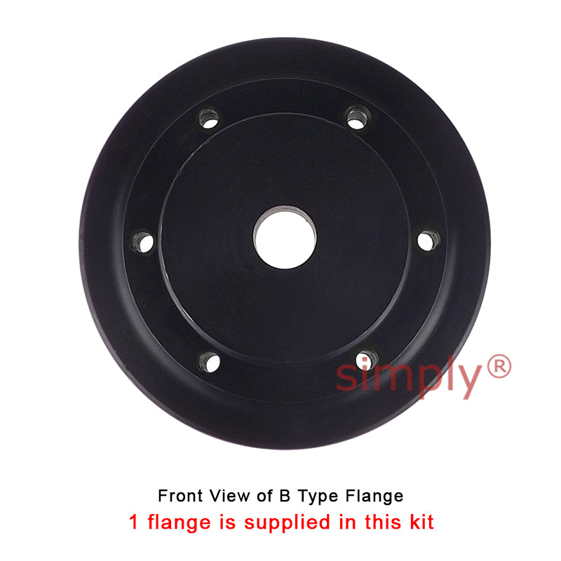 Major Brand F80H/F80B Outer Facing Taper Bore/Pilot Bored Tyre Drive Coupling Assembly with Fire Resistant Antistatic (F.R.A.S) Tyre