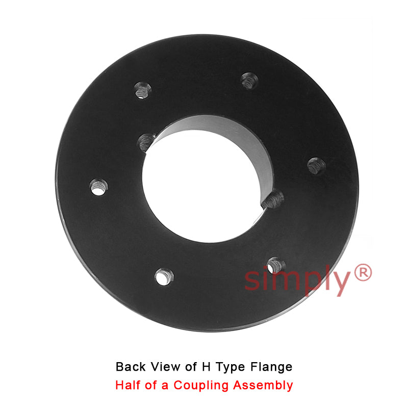Major Brand F100H-MB Drive Coupling Outer Tapered Locking Bush Type Max Bush Bore 60mm / 2-1/2 inch