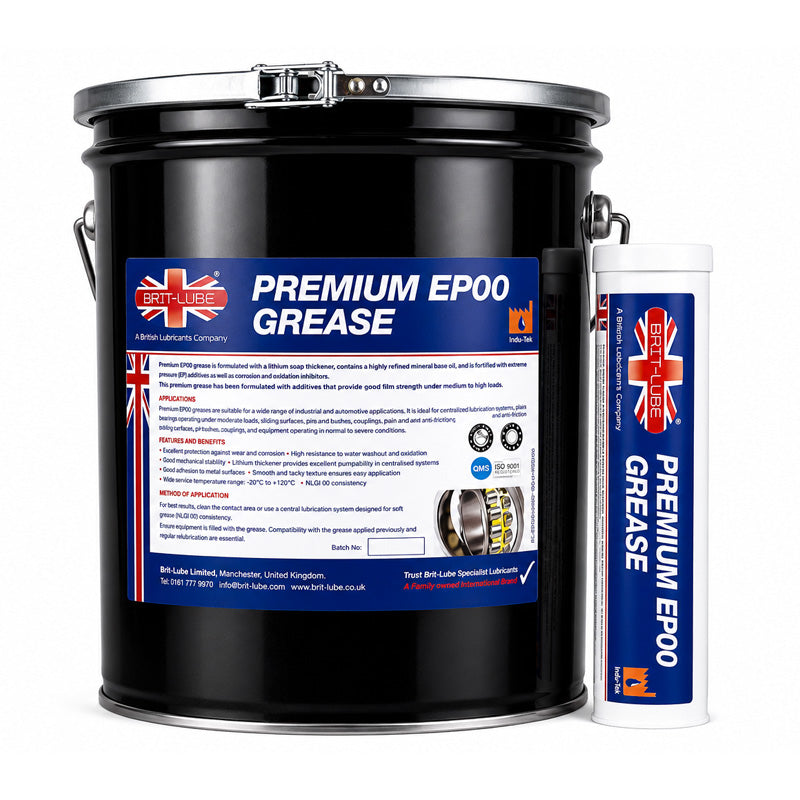Brit-Lube Premium EP00 Grease 12.5kg - Allow 2-3 Days