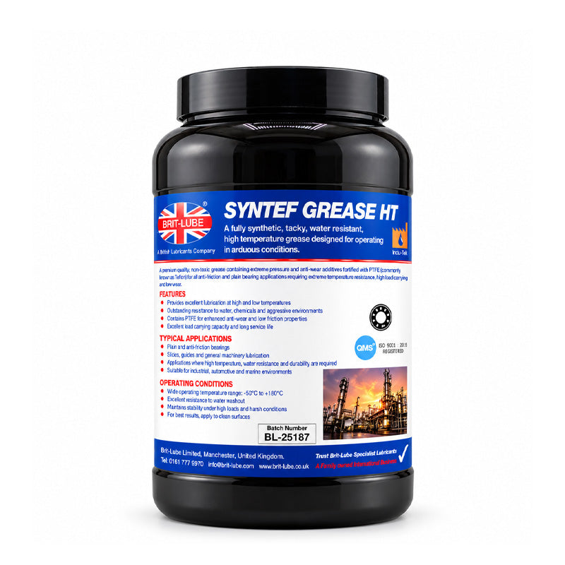 Brit-Lube Syntef HT2 High Temperature Grease 3kg - Allow 2-3 Days