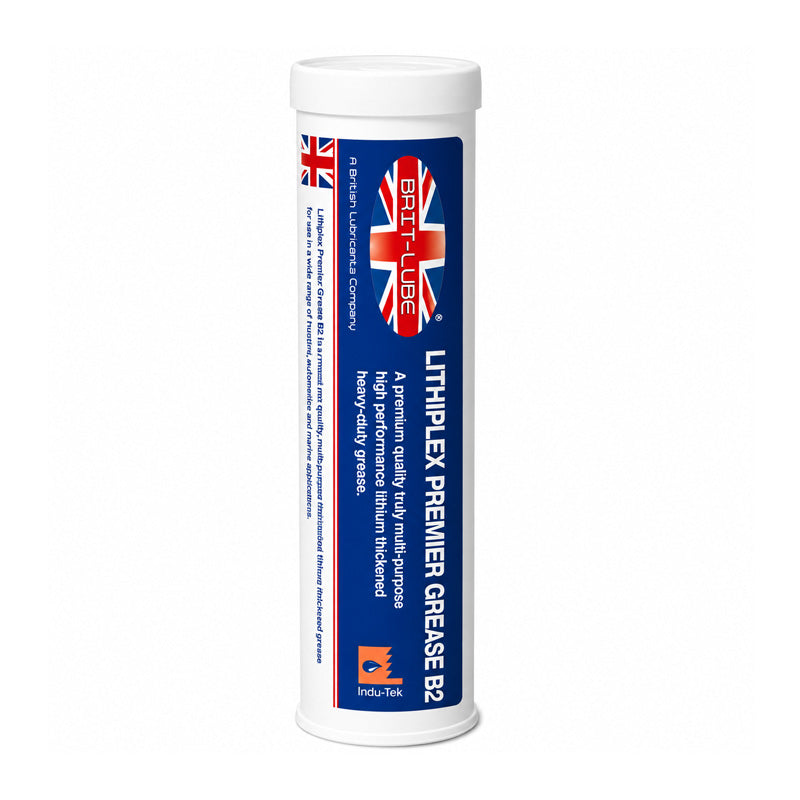 Brit-Lube Indu-Tek Lithplex Premier Grease B2 185kg - Allow 2-3 Days