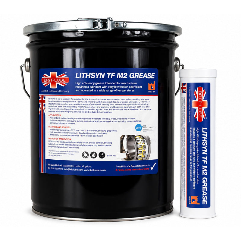 Brit-Lube Indu-Tek Lithsyn TF M2 18kg - Allow 2-3 Days