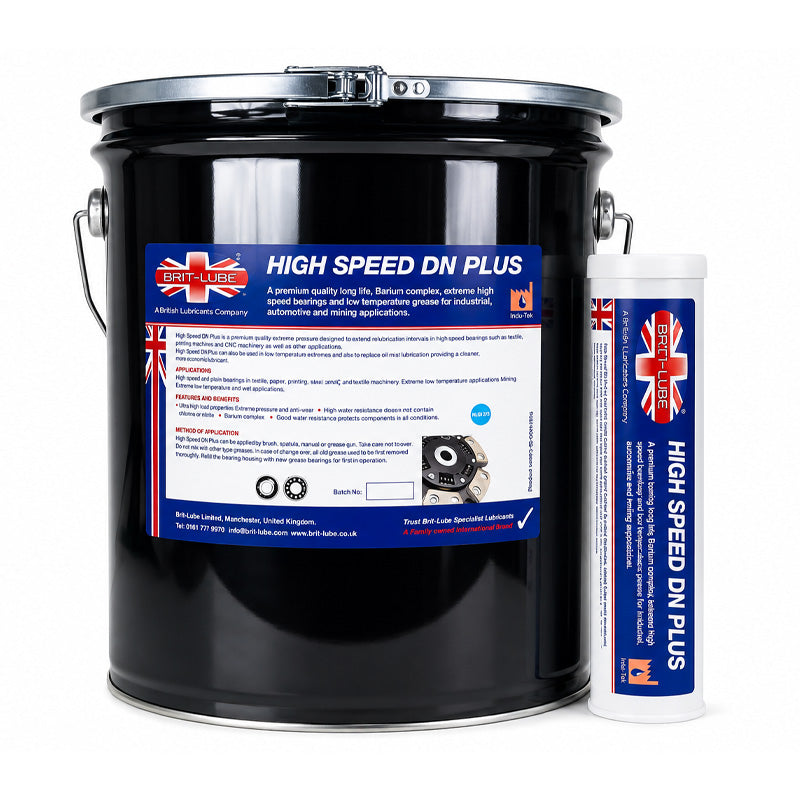 Brit-Lube High Speed DN Plus Premium Quality Grease For Industrial Automotive Mining 3kg - Allow 2-3 Days